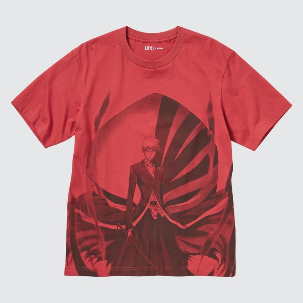 NWT Uniqlo x Bleach Big Print Anime Japan T-Shirt XXL